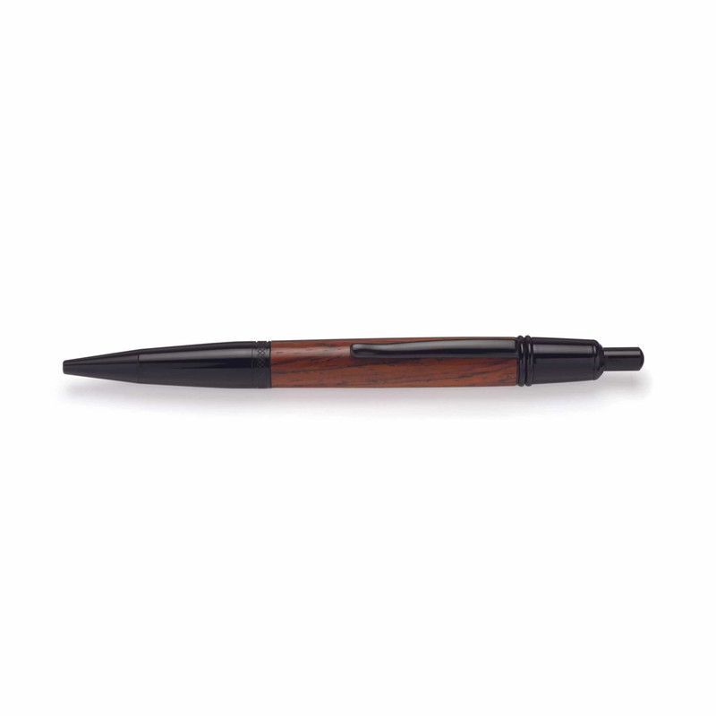 Wall Street II Click Ballpoint Pen Kit - Finish:Black Chrome